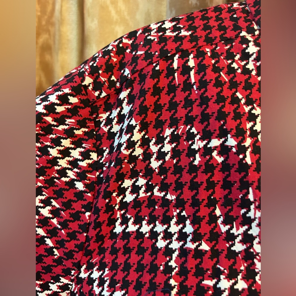 Red Check Tunic Top - Picture 3 of 10